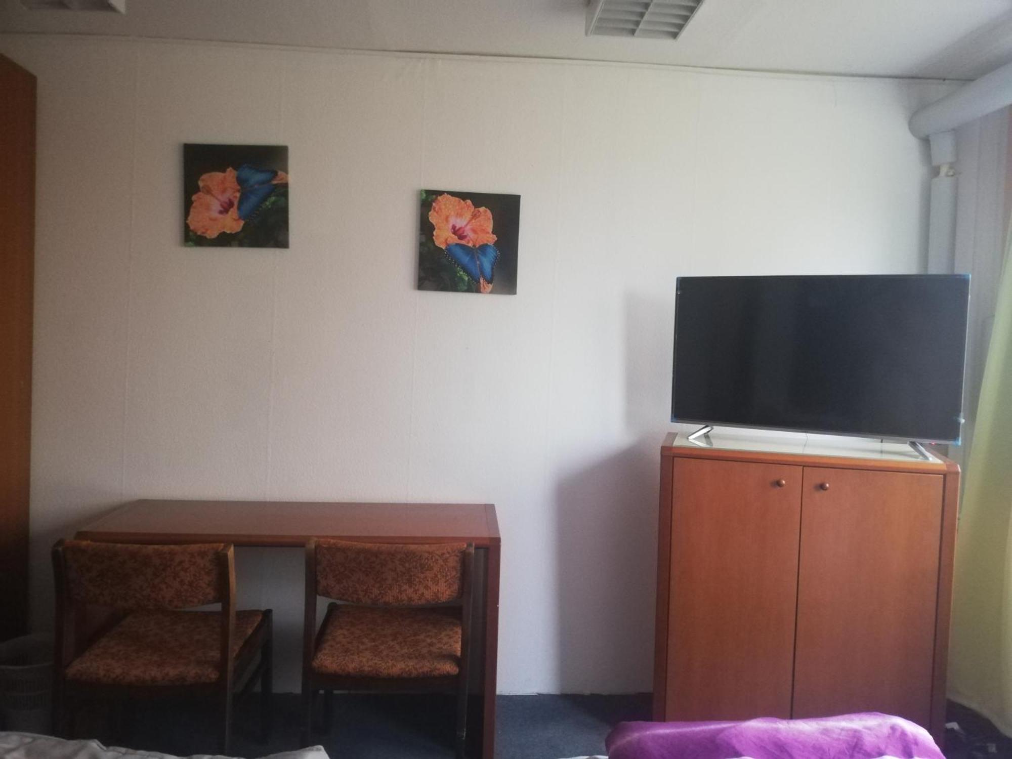 Tws Pension An Der B1 Magdeburgo Habitación foto